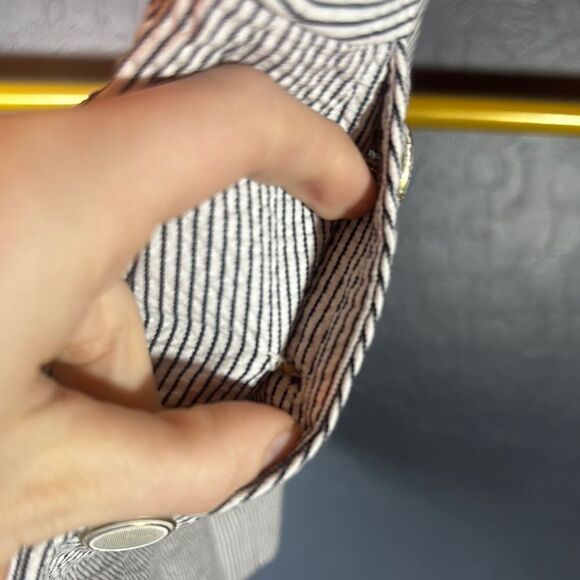 J. Crew Black Mini Pencil Skirt with Slit for Work - Picture 5 of 6